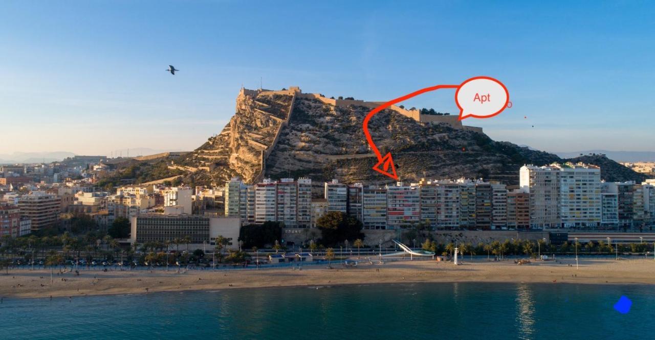 Ferienwohnung Stunning Sea View Alicante Exterior foto