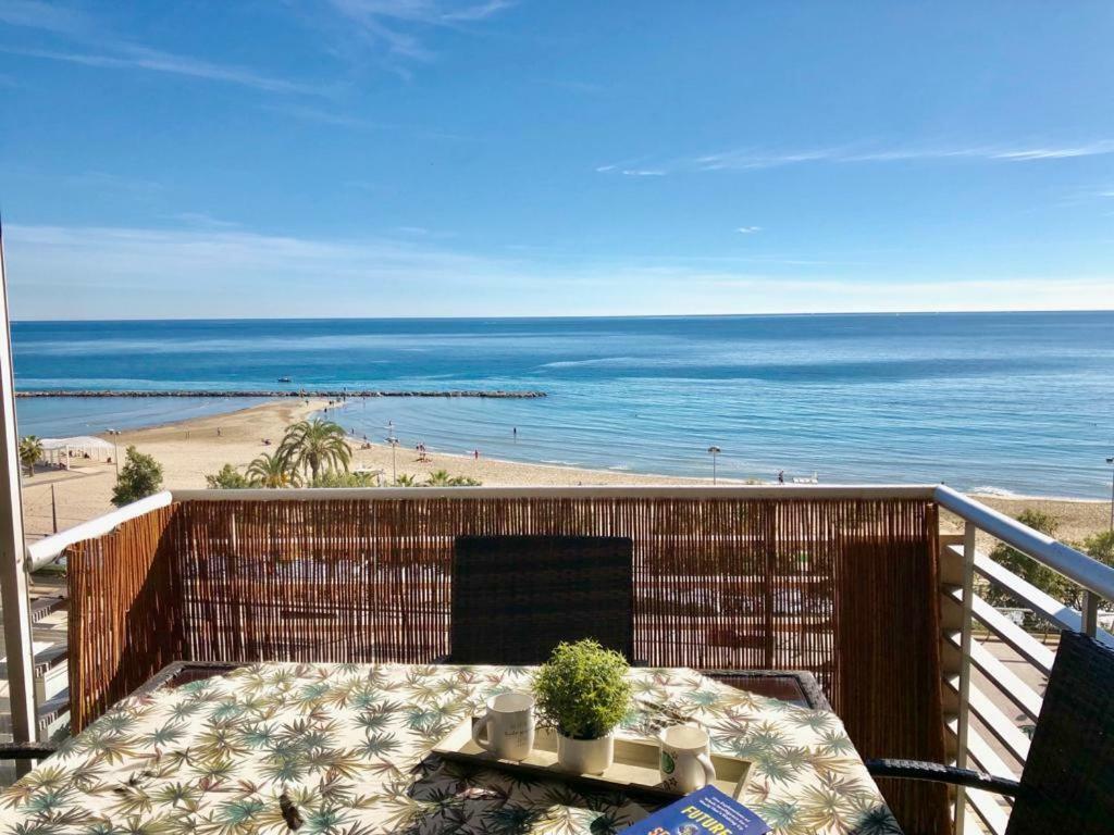 Ferienwohnung Stunning Sea View Alicante Exterior foto