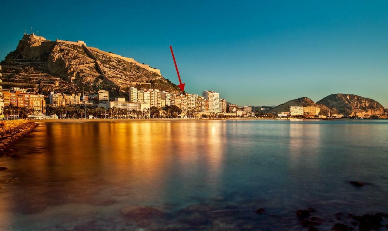 Ferienwohnung Stunning Sea View Alicante Exterior foto